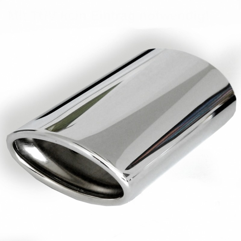 Embelledor cromado escape ovalado Mercedes Clase A W169 2004 200