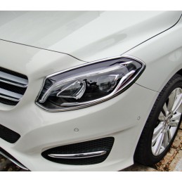 Marcos faros cromados Mercedes Benz Clase B W246 desde 11 2014
