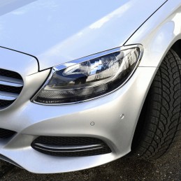 Marcos faros cromados Mercedes Benz Clase C W205 sedan   S205 T 