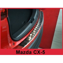 PROTECTOR PARACHOQUES TRASERO ACERO INOXIDABLE Mazda CX 5 2012 