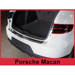 Protector parachoques acero inoxidable Porsche Macan 2014  oscur