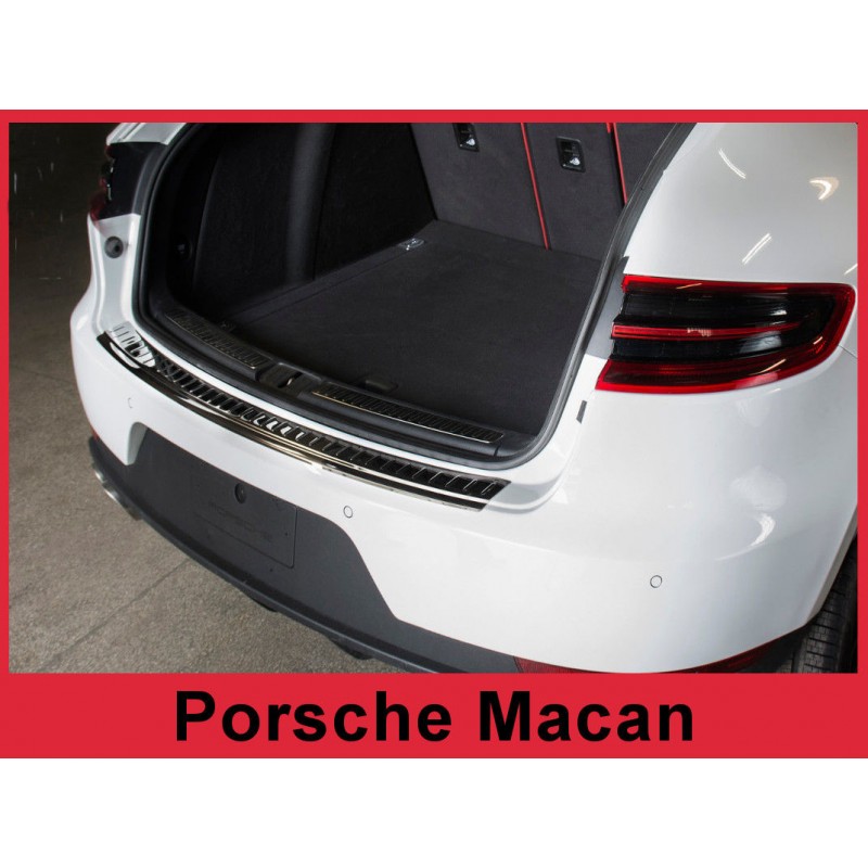 Protector parachoques acero inoxidable Porsche Macan 2014  oscur