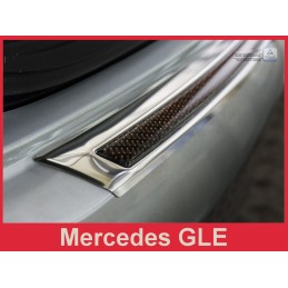 PROTECTOR PARACHOQUES ACERO INOX   CARBONO MERCEDES CLASE GLE CO