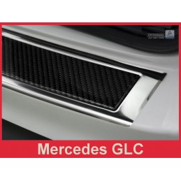 PROTECTOR PARACHOQUES ACERO INOX  CARBON MERCEDES CLASE GLC X253