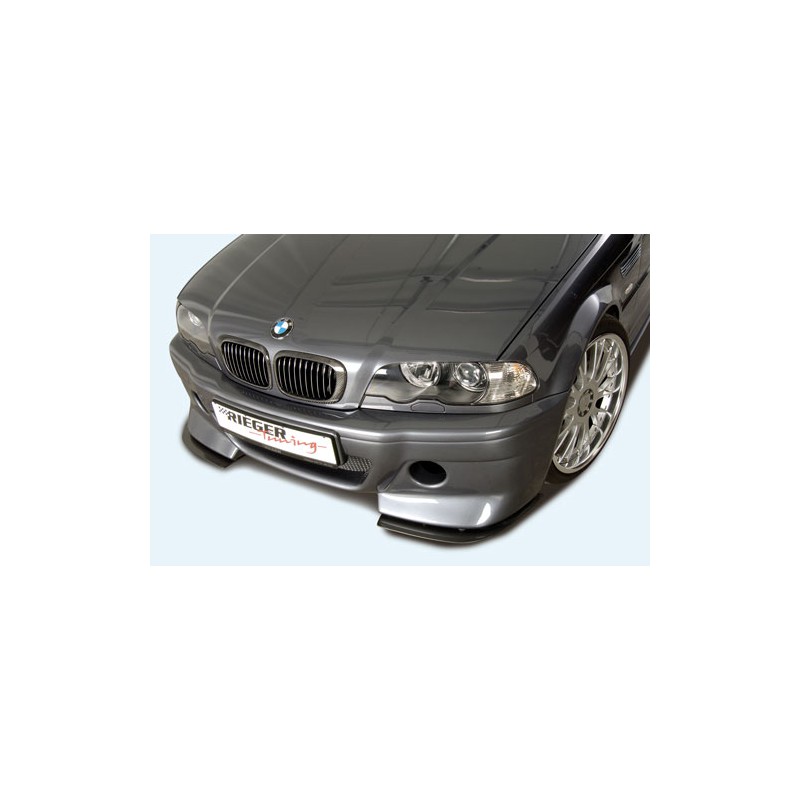 ESPADA DELANTERA 2 PIEZAS PARA PARAGOLPES DEL  CS LOOK BMW E46