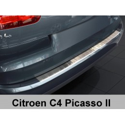 PROTECTOR PARACHOQUES TRASERO ACERO INOXIDABLE CITROEN C4 PICASS