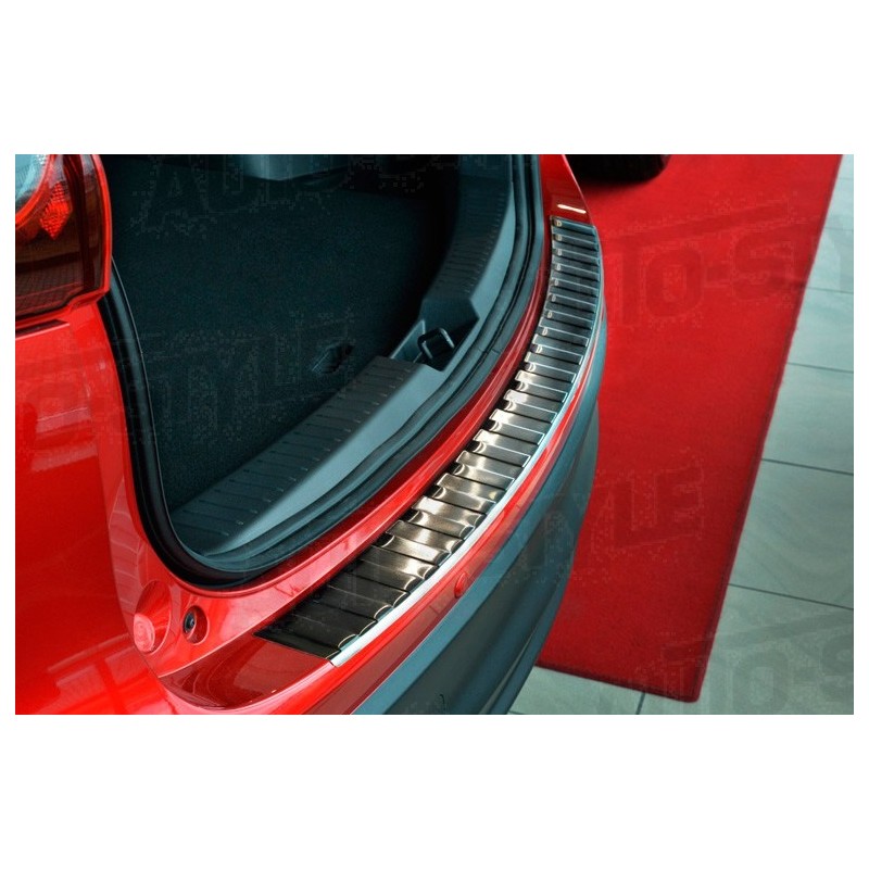 PROTECTOR PARACHOQUES TRASERO ACERO INOXIDABLE BMW X1 E84 2012 2