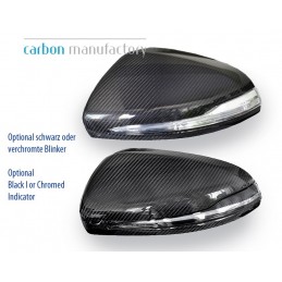 CARCASAS ESPEJO CARBONO REAL MERCEDES CL C217 06 2014 