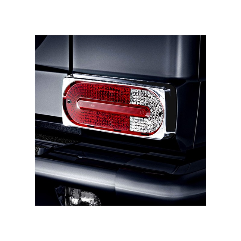 MASCARAS CROMADAS PILOTOS TRASEROS MERCEDES CLASE G W463 461 460