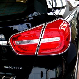 MASCARAS CROMADAS PILOTOS TRASEROS MERCEDES CLASE GLA X156 2013 