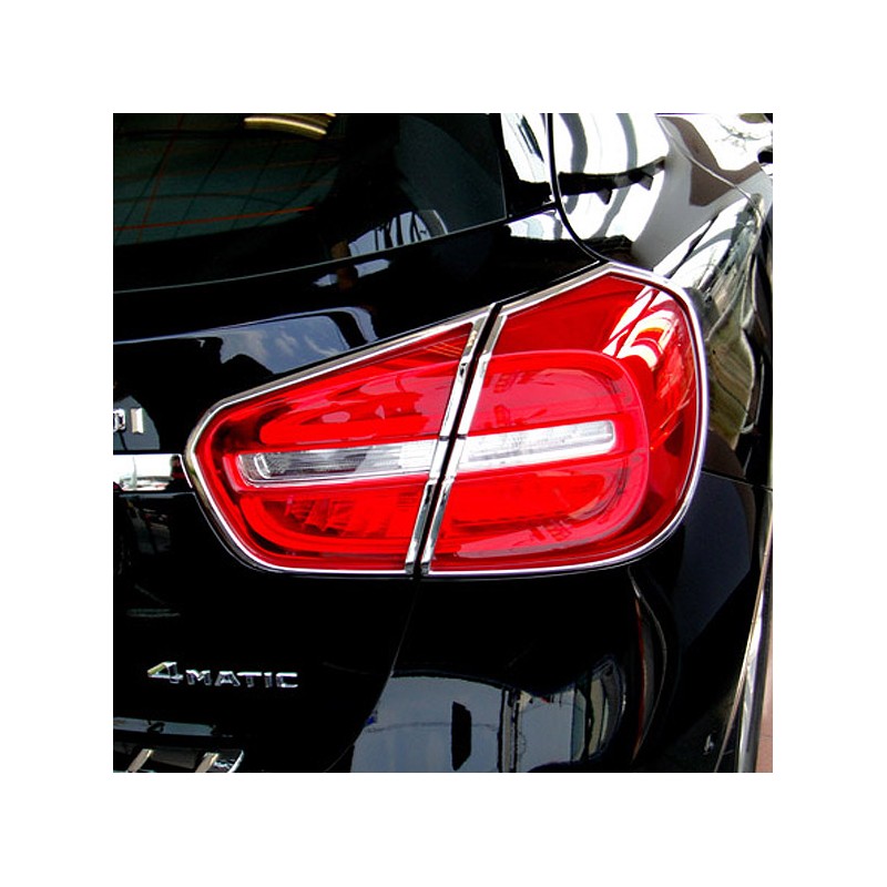 MASCARAS CROMADAS PILOTOS TRASEROS MERCEDES CLASE GLA X156 2013 