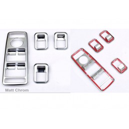 MARCO CROMADO MATE INTERRUPTORES VENTANA MERCEDES GLK X204 2008 
