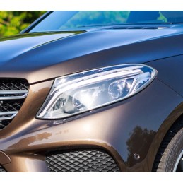 MARCOS CROMADOS DE FARO MERCEDES CLASE GLE SUV W166 2015 
