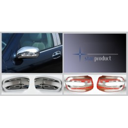 CARCASAS RETROVISORES CROMADOS INOXIDABLES MERCEDES CLASE S W220