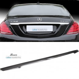 MOLDURA PORTON TRASERO CARBONO MERCEDES CLASE S W222 2013 