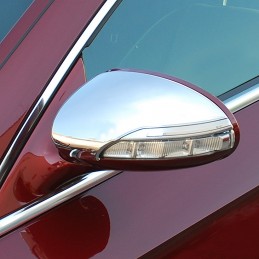 CUBRE CARCASAS CROMADAS RETROVISORES MERCEDES SLK R171 2004 