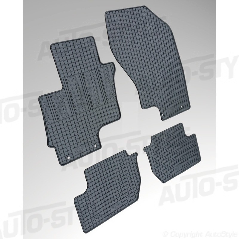 Alfombras de goma Mitsubishi Outlander PHEV 2013 