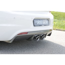 DIFUSOR TRASERO CARBON LOOK VW SCIROCCO SOLO R LINE 2014 