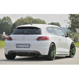 DIFUSOR TRASERO CARBON LOOK VW SCIROCCO SOLO R LINE 2014 