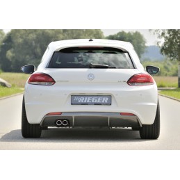 DIFUSOR TRASERO CARBON LOOK VW SCIROCCO SOLO R LINE 2014 
