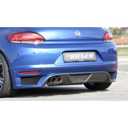 Anadido faldon trasero Carbon Look VW Scirocco Mod Rieger