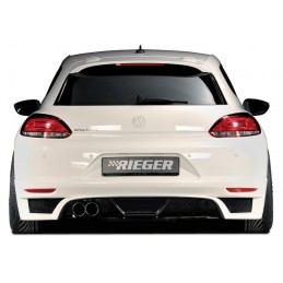Anadido faldon trasero VW Scirocco Mod Rieger salida izq 