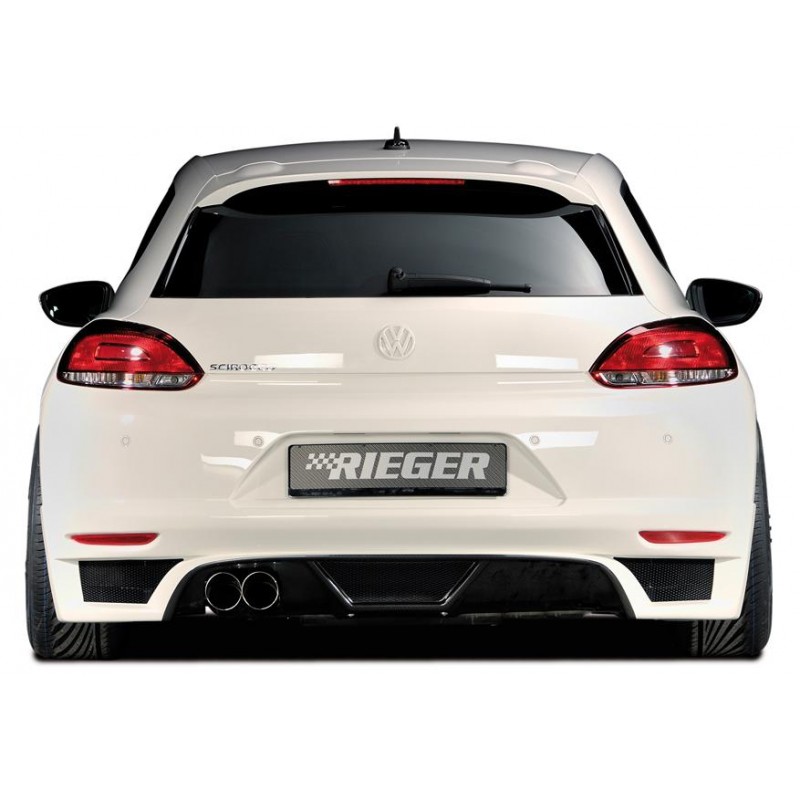 Anadido faldon trasero VW Scirocco Mod Rieger salida izq 