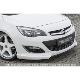 Esapada para anadido faldon delantero Opel Astra J 2012  RIEGER