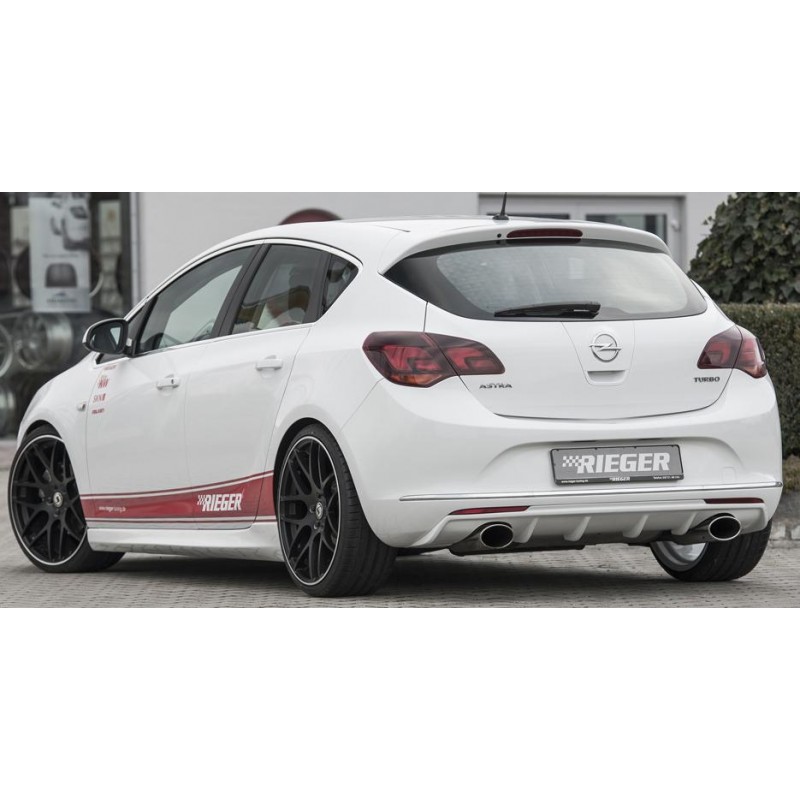 Difusor trasero Opel Astra J 2012  gt  mod RIEGER