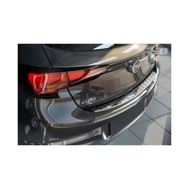 PROTECTOR PARACHOQUES TRASERO ACERO INOXIDABLE OPEL ASTRA K 5 PU