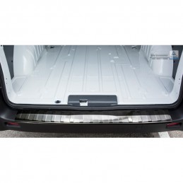 PROTECTOR PARACHOQUES TRASERO ACERO INOXIDABLE Fiat Scudo 2006 2