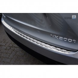PROTECTOR PARACHOQUES TRASERO ACERO INOXIDABLE Lexus NX 2014 