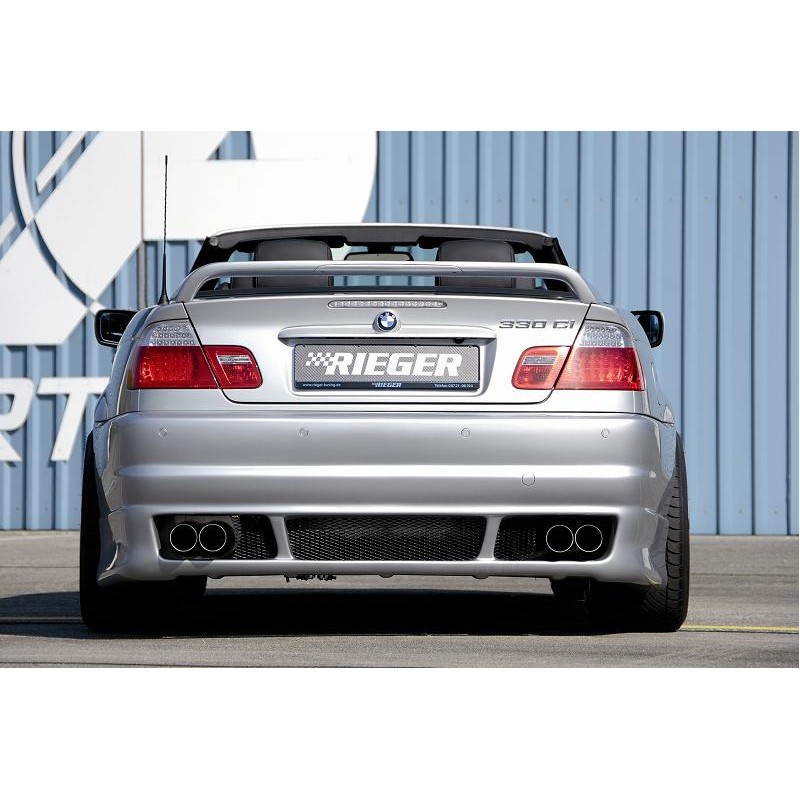 ESCAPE TRASERO BMW E46 COUPE IZQ Y DERE 4 X 76 MM   2 0 I  2 5I