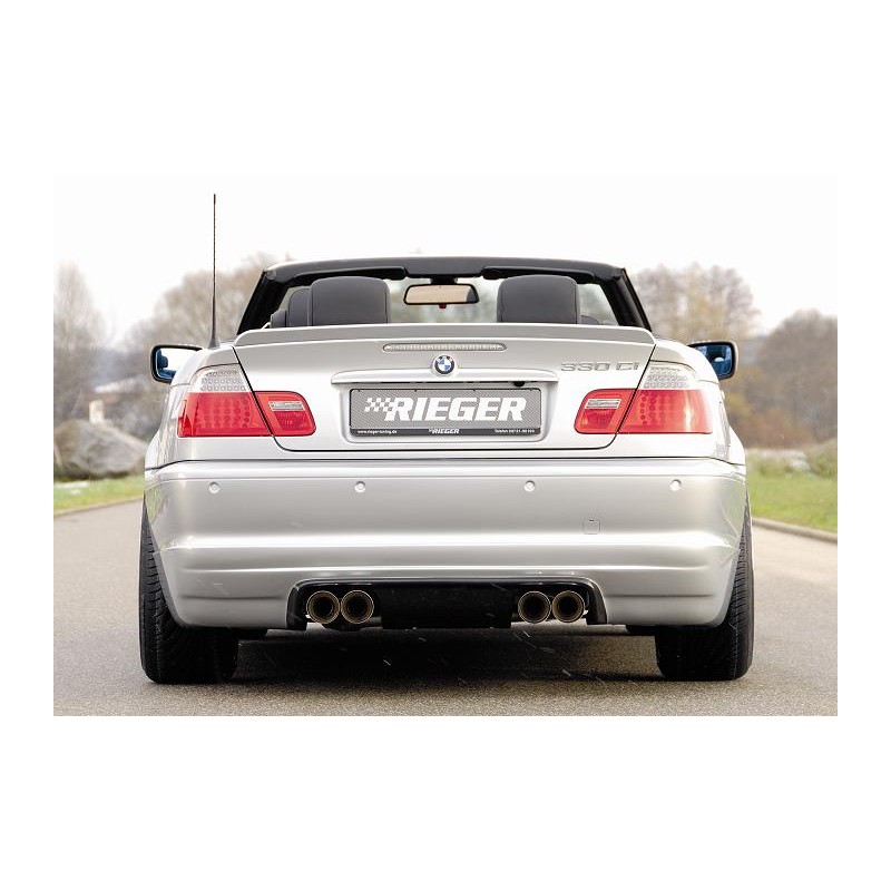 ANADIDO FALDON TRASERO M3 LOOK BMW E46 M TECHNIK  NO VALIDO COMP