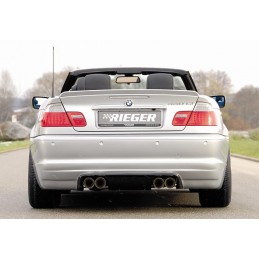 ANADIDO FALDON TRASERO M3 LOOK EN CARBONO LOOK BMW E46 M TECHNIK
