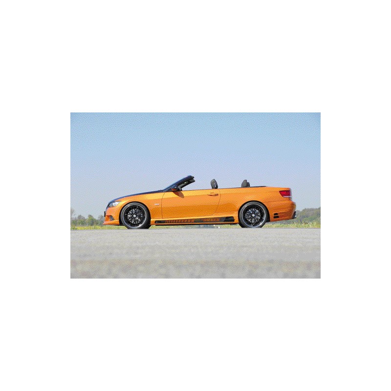 FALDON LATERAL IZQ Y DERE CON HUECO Y AGUJEROEN CARBON LOOK BMW 