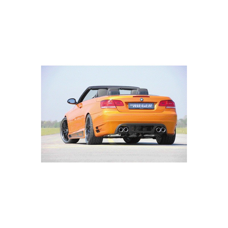 ANADIDO FALDON TRASERO CON DIFUSOR ESCAPE IZQ  DER  BMW E93  SER