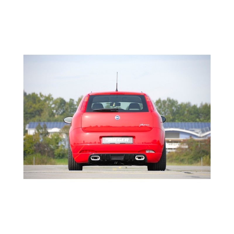 ANADIDO FALDON TRASERO FIAT GRANDE PUNTO RIEGER TUNING EN CARBON