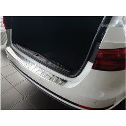 PROTECTOR PARACHOQUES TRASERO ACERO INOX AUDI A4 B9 AVANT 2015 