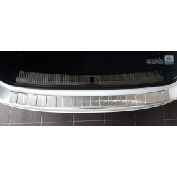 PROTECTOR PARACHOQUES TRASERO ACERO INOX AUDI A4 B9 AVANT 2015 