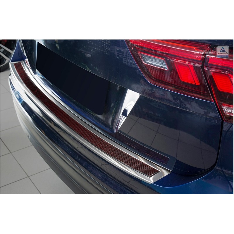 Protector parachoques trasero Deluxe Volkswagen Tiguan II 2016  