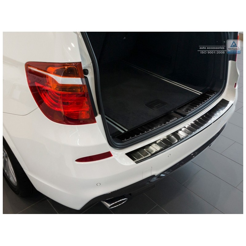 PROTECTOR PARACHOQUES ACERO INOXIDABLE NEGRO BMW X3 F25 2014 