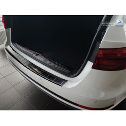 PROTECTOR PARACHOQUES ACERO INOXIDABLE NEGRO AUDI A4 B9 Avant 20