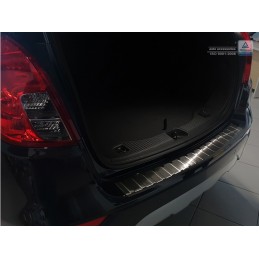 PROTECTOR PARACHOQUES ACERO INOXIDABLE NEGRO OPEL MOKKA X 2016 