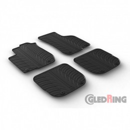 Alfombras goma Audi A3 8L 1996 2003   4 piezas  