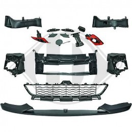 JUEGO DESPIECE REJILLAS PARACHOQUES DELANTERO LOOK M  BMW F32 F3