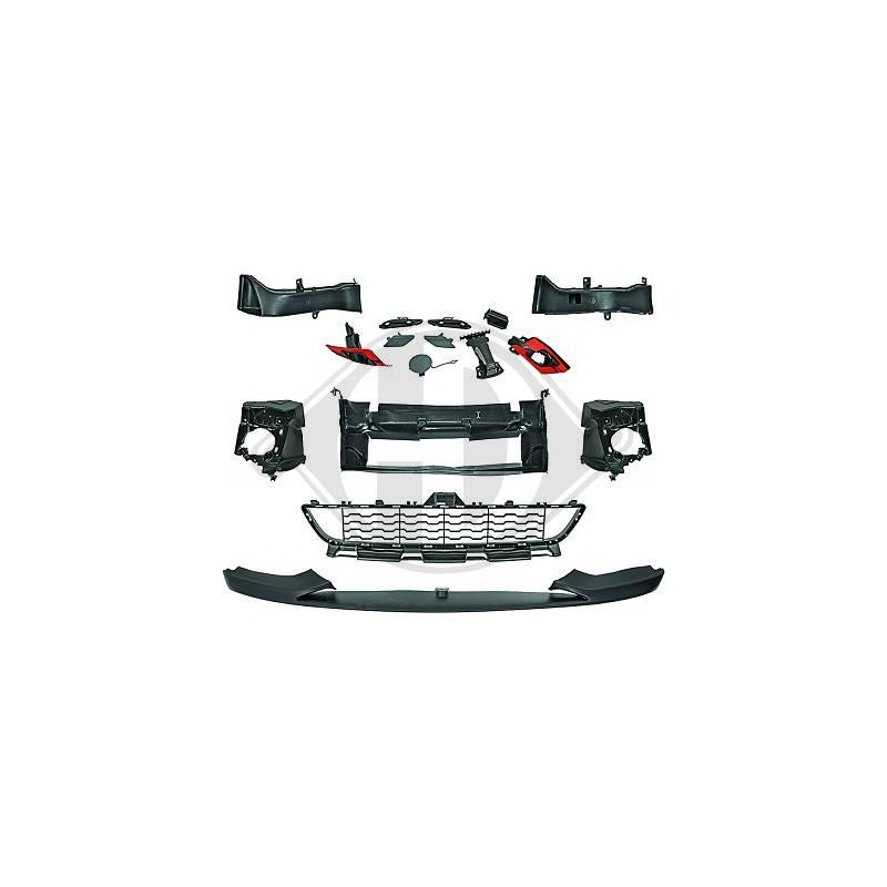 JUEGO DESPIECE REJILLAS PARACHOQUES DELANTERO LOOK M  BMW F32 F3