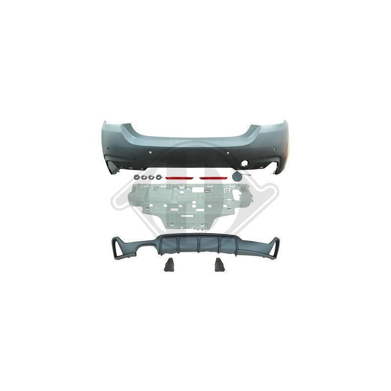 PARACHOQUES TRASERO LOOK M BMW F32 13  SALIDA ESCAPE IZQUIERDA