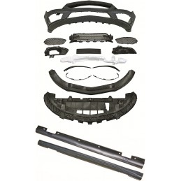 KIT PARACHOQUES DELANTERO   TALONERAS LOOK AMG MERCEDES CLA C117