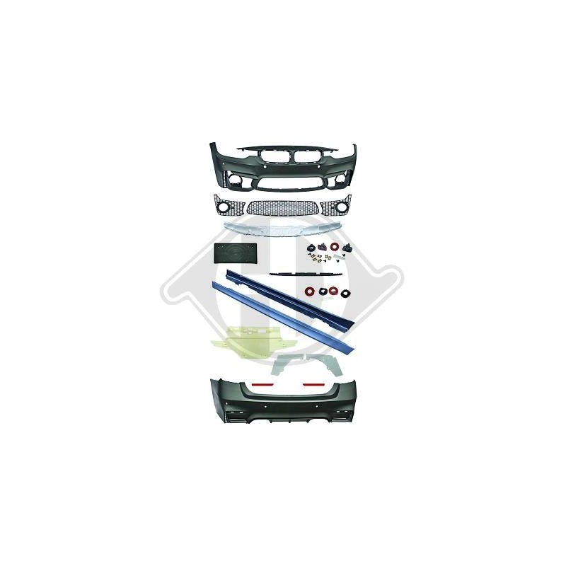 KIT COMPLETO BMW F30 11  LOOK M4 PLASTICO ABS